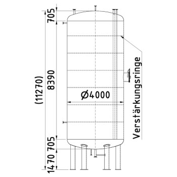 Druckbehälter 120 cbm