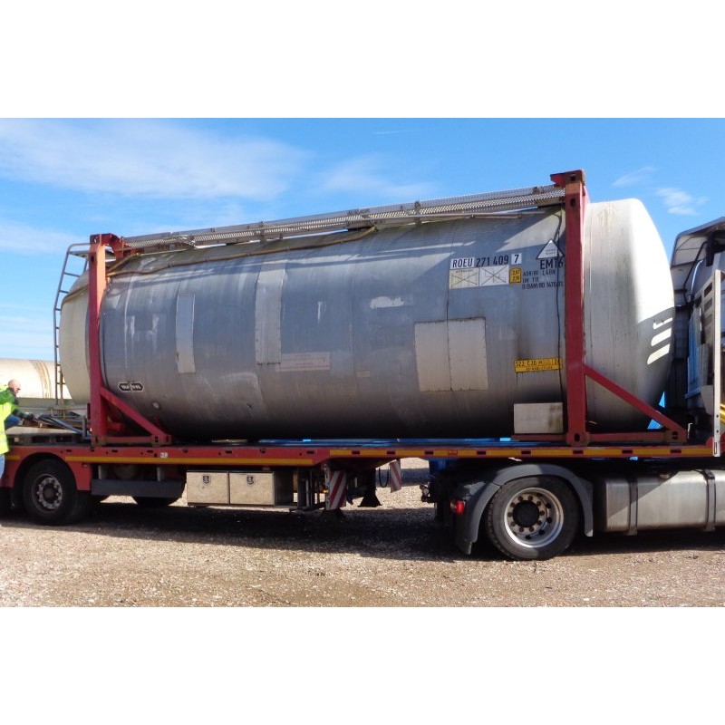 Tankcontainer aus Edelstahl 35.000 Liter